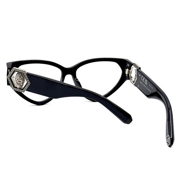 New! PHILIPP PLEIN Eyeglasses Plein Capture Crystal VPP163S Col.700K, Authentic - Picture 10 of 11